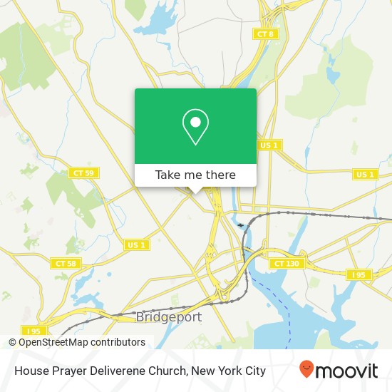 House Prayer Deliverene Church map