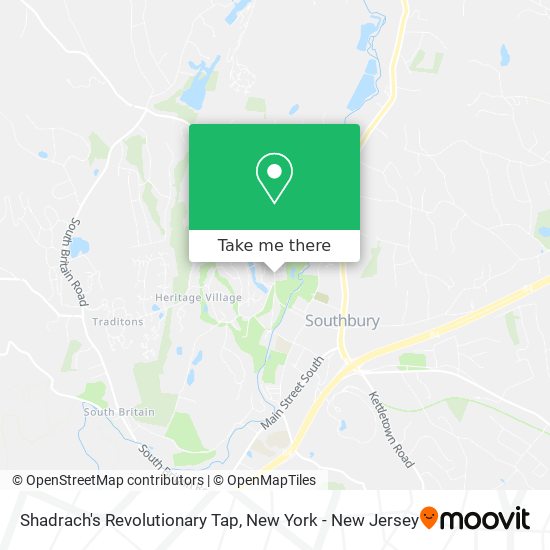 Mapa de Shadrach's Revolutionary Tap