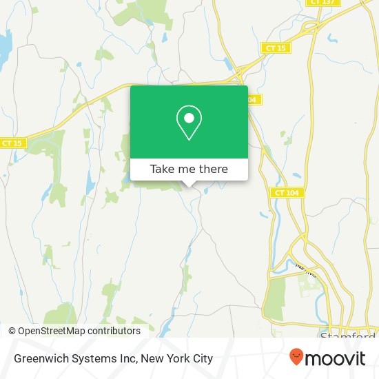 Mapa de Greenwich Systems Inc