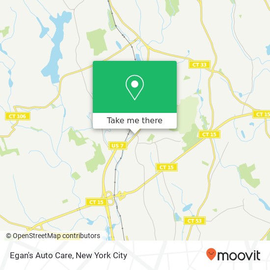 Egan's Auto Care map