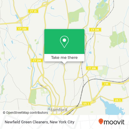 Mapa de Newfield Green Cleaners