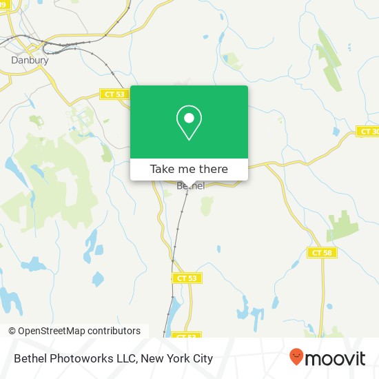 Bethel Photoworks LLC map