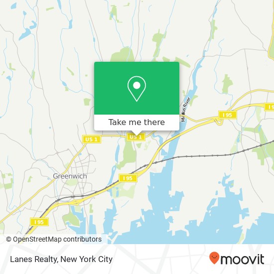 Lanes Realty map