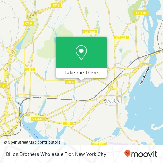 Dillon Brothers Wholesale Flor map