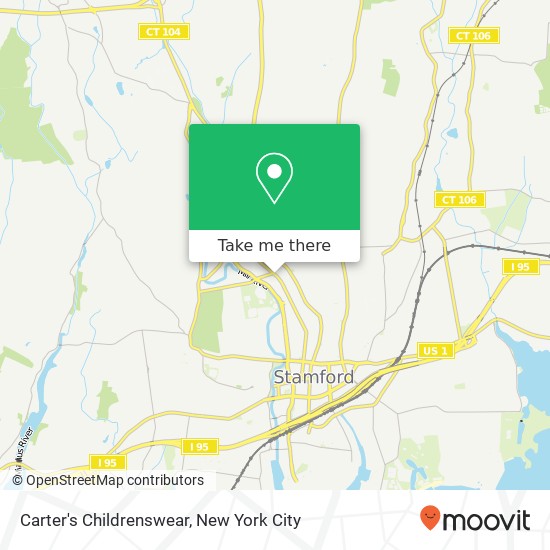 Carter's Childrenswear map