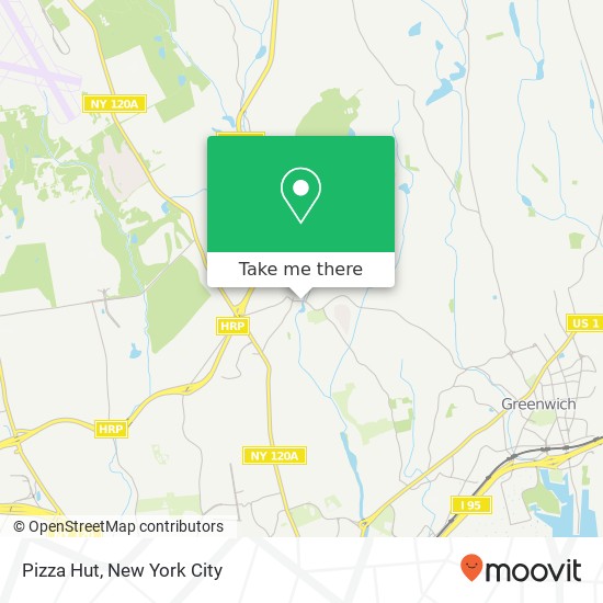 Pizza Hut map