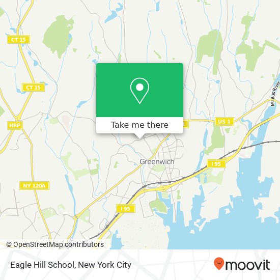 Mapa de Eagle Hill School