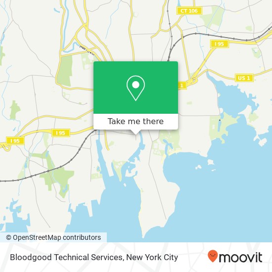 Bloodgood Technical Services map
