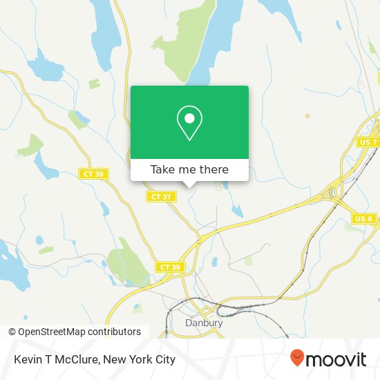 Kevin T McClure map