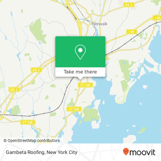 Mapa de Gambeta Roofing