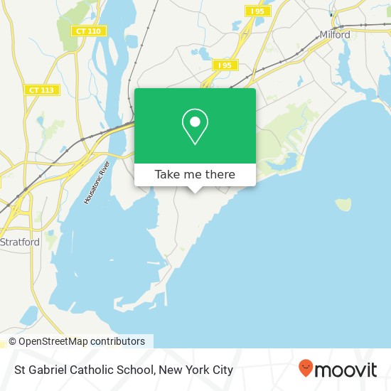 St Gabriel Catholic School map