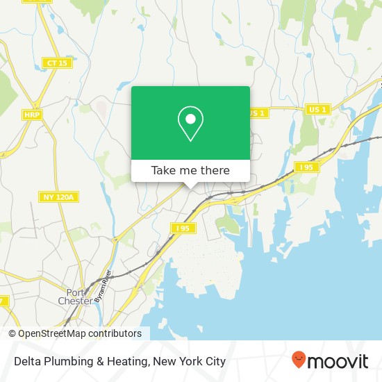 Delta Plumbing & Heating map