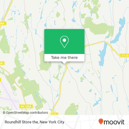 Mapa de Roundhill Store the