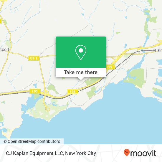 CJ Kaplan Equipment LLC map