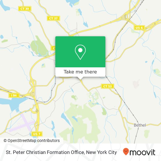 St. Peter Christian Formation Office map