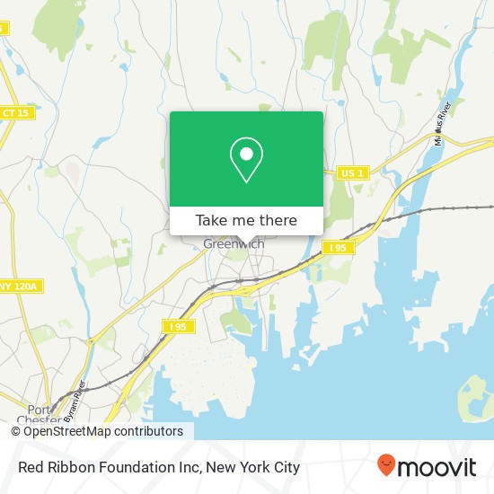 Red Ribbon Foundation Inc map