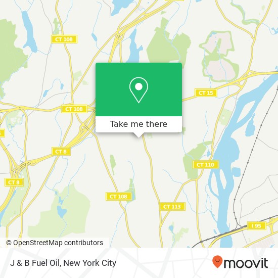 Mapa de J & B Fuel Oil