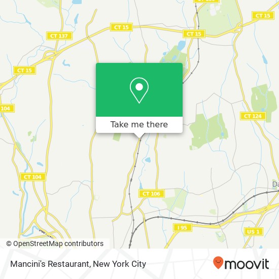 Mapa de Mancini's Restaurant