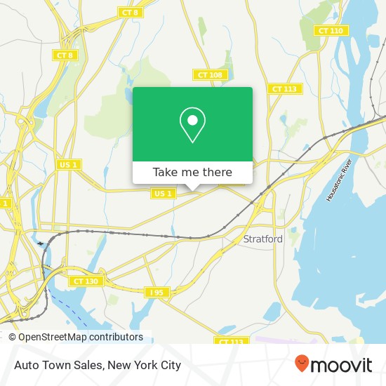 Mapa de Auto Town Sales