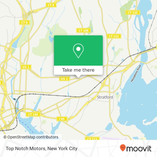 Top Notch Motors map