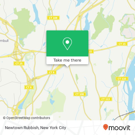 Newtown Rubbish map