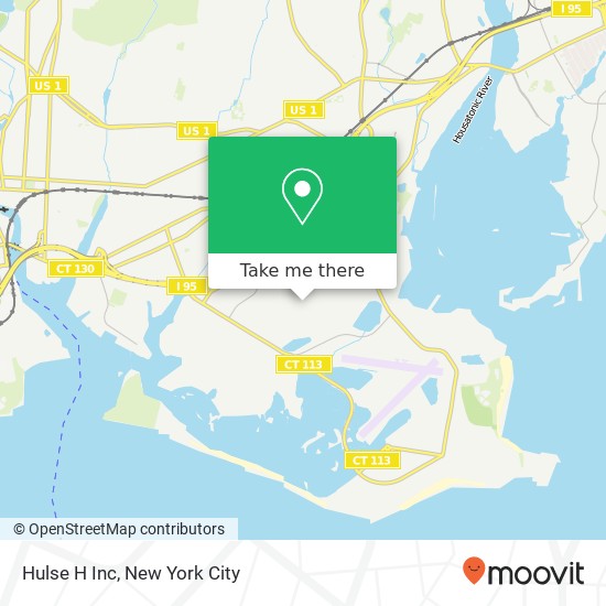 Hulse H Inc map