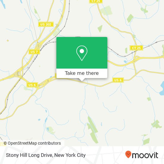Stony Hill Long Drive map