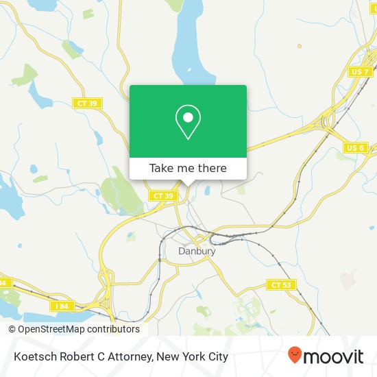 Mapa de Koetsch Robert C Attorney