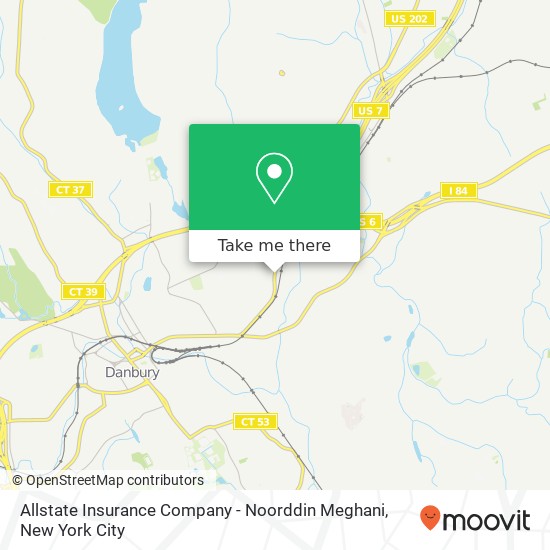 Allstate Insurance Company - Noorddin Meghani map