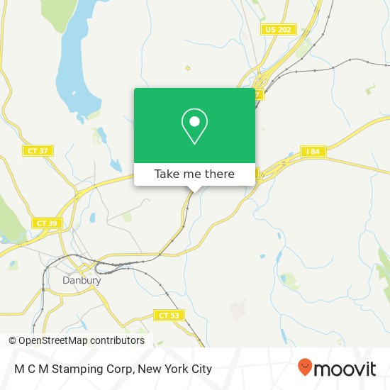 M C M Stamping Corp map