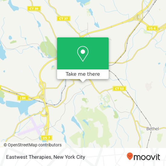 Mapa de Eastwest Therapies