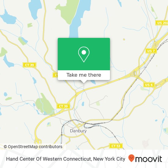 Hand Center Of Western Connecticut map