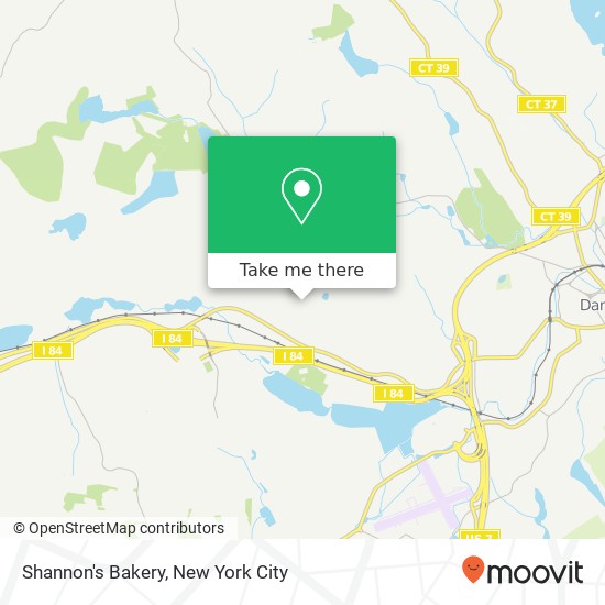 Shannon's Bakery map