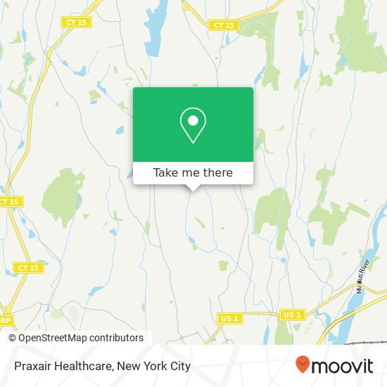 Praxair Healthcare map
