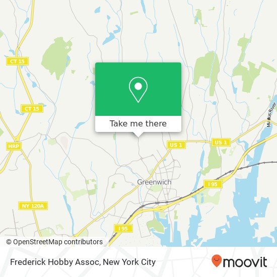 Mapa de Frederick Hobby Assoc