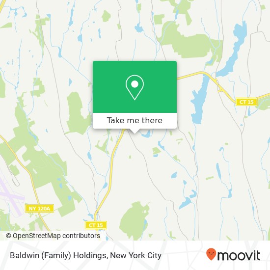 Baldwin (Family) Holdings map