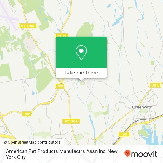 Mapa de American Pet Products Manufactrs Assn Inc