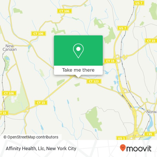 Affinity Health, Llc map