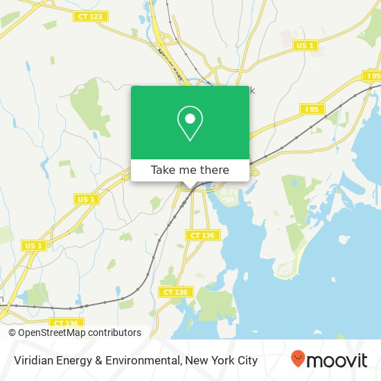 Viridian Energy & Environmental map