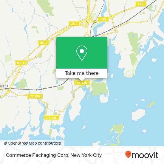 Commerce Packaging Corp map