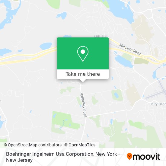 Mapa de Boehringer Ingelheim Usa Corporation