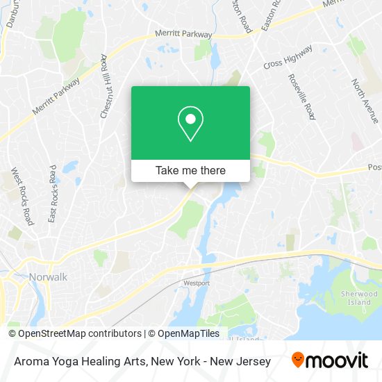 Aroma Yoga Healing Arts map