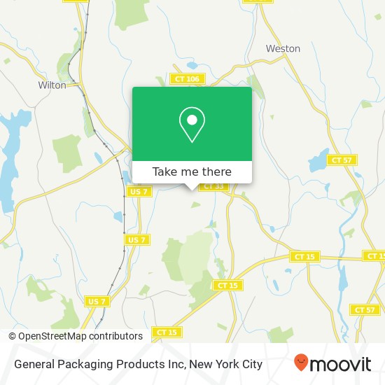 General Packaging Products Inc map