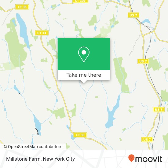 Mapa de Millstone Farm