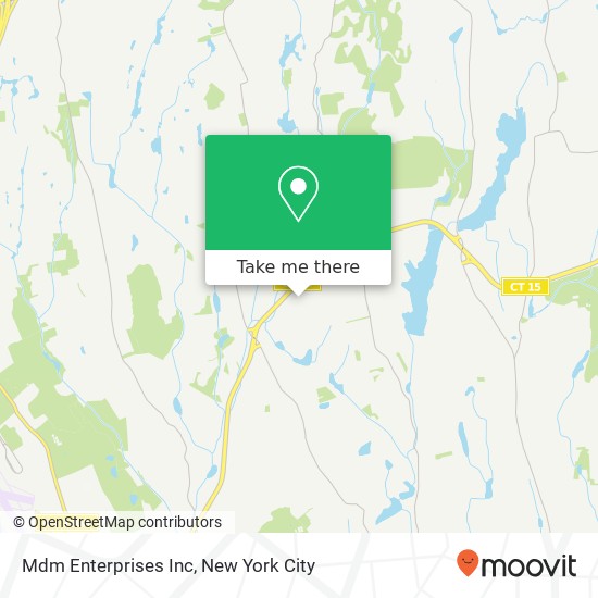 Mdm Enterprises Inc map