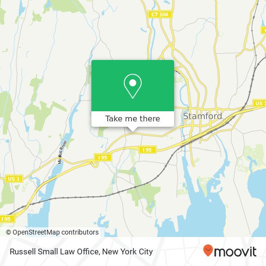 Russell Small Law Office map