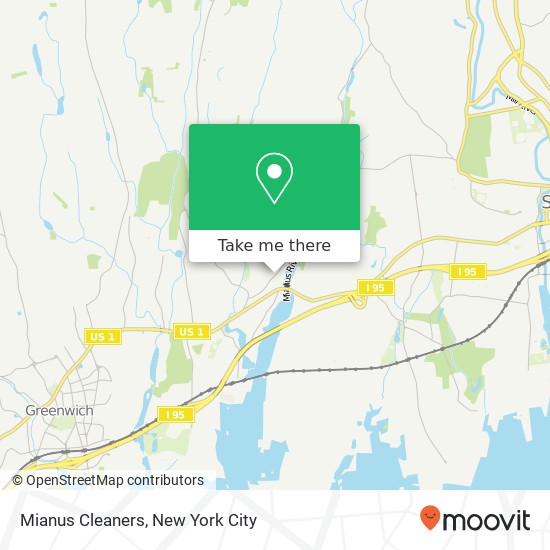 Mapa de Mianus Cleaners