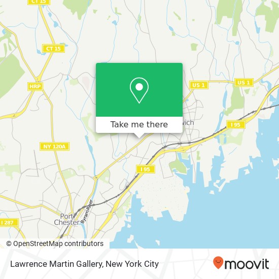 Mapa de Lawrence Martin Gallery