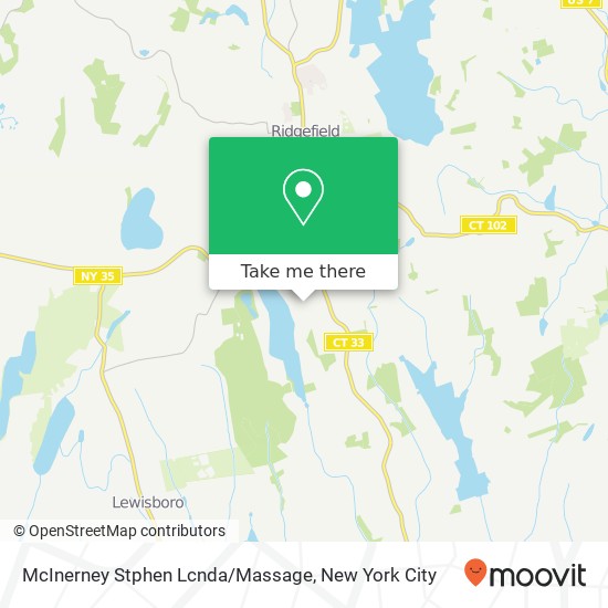 Mapa de McInerney Stphen Lcnda/Massage