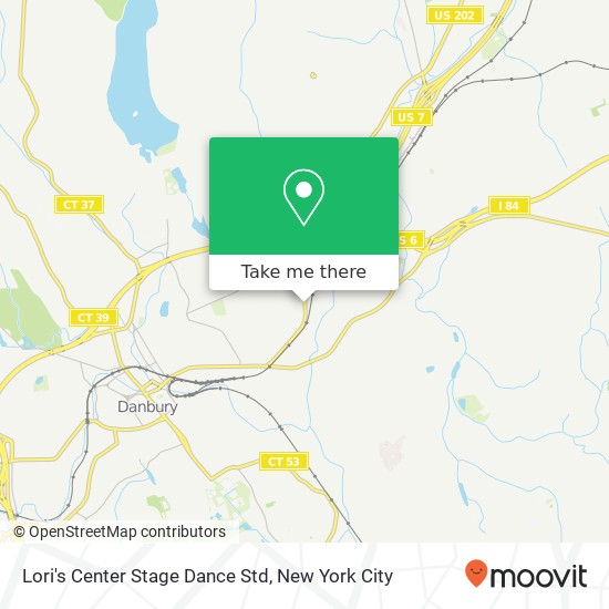 Mapa de Lori's Center Stage Dance Std